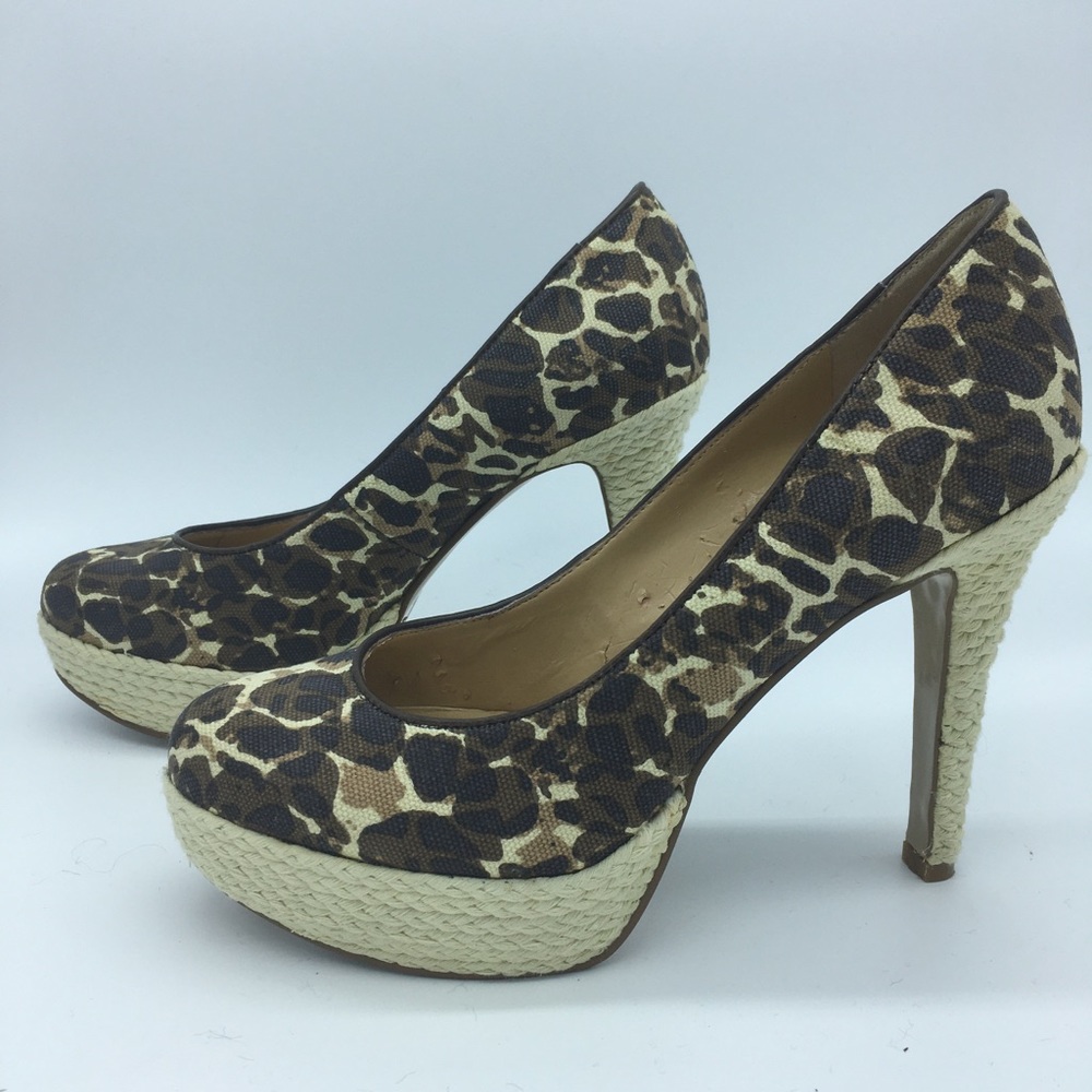 Nine West - Camo Heels - women’s size 6M